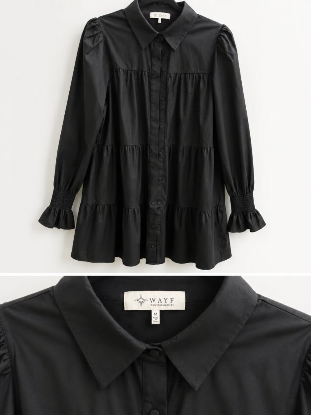 Wayf Shirt Dress - M